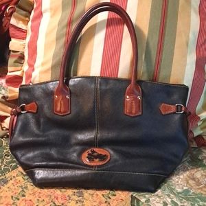 Dooney & Bourke Champosa Tote with Zippered Closure.